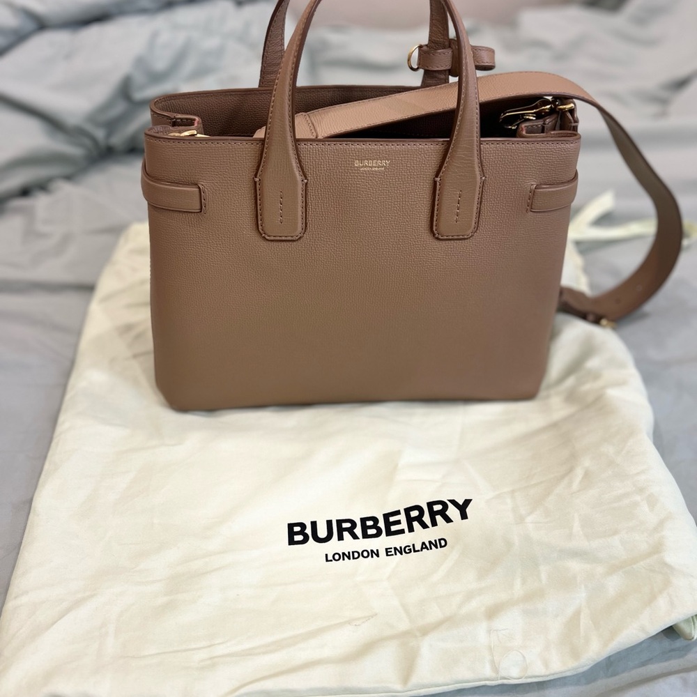 Burberry Women's Tan Leather Satchel